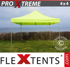 Folding canopy Xtreme 4x4 m Neon yellow/green