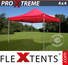Folding canopy Xtreme 4x4 m Red