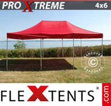 Folding canopy Xtreme 4x6 m Red