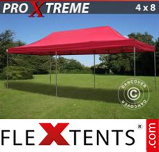 Folding canopy Xtreme 4x8 m Red
